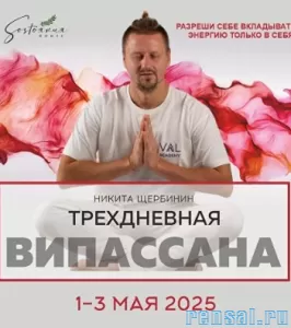 Випассана в Москве и Подмосковье, практики от мастера ретрита