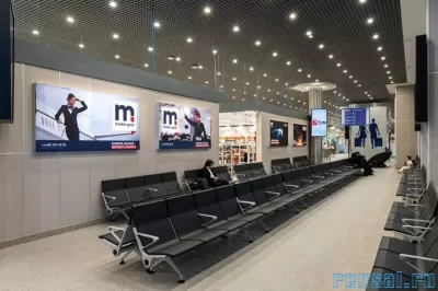 Реклама в аэропортах Ташкента | Узбекситана  REKLAMA AYRAPORT RA-4