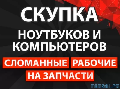 Скупка ноутбуков и компьютеров