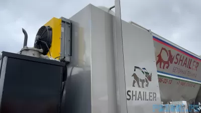 Автобетонозавод Shailer АБЗ-10 на шасси МАЗ